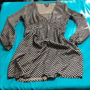 BCBG Maxazria Polka Dot Dress